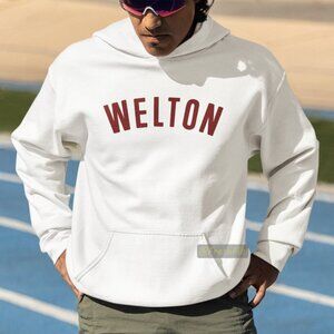 🆕Welton Arch White Fleece Pullover Hoodie